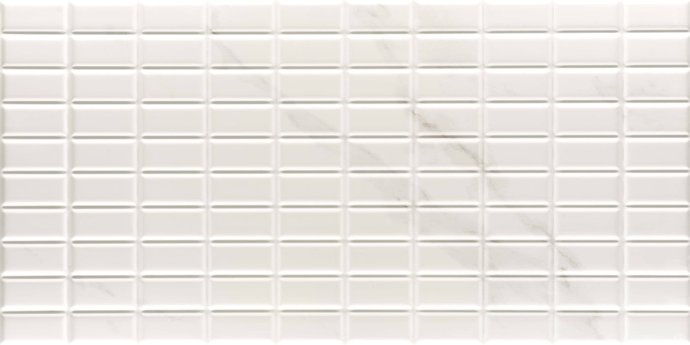 30x60 LIONA-BEYAZ MOZAIK DEKOR PARLAK